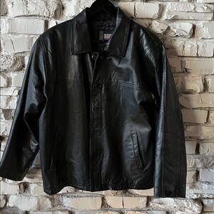 Carlos Black Leather Jacket